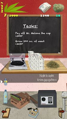 Скачать взломанную Weed Firm: RePlanted [Бесплатные покупки] MOD apk на Андроид