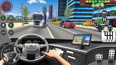 Скачать взломанную Автобус Вождение Школа Игры 3D [Мод меню] MOD apk на Андроид