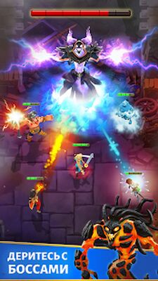 Скачать взломанную Darkfire Heroes [Много денег] MOD apk на Андроид