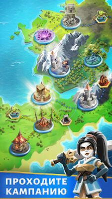 Скачать взломанную Darkfire Heroes [Много денег] MOD apk на Андроид