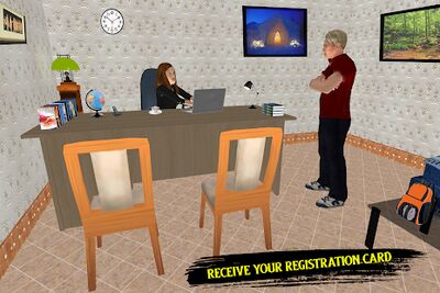 Скачать взломанную High School Boy Simulator Life [Мод меню] MOD apk на Андроид