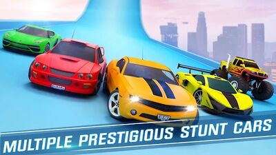 Скачать взломанную Ramp Car Stunts - Car Games 3D [Много денег] MOD apk на Андроид