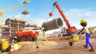 Скачать взломанную City Construction Truck Game [Много монет] MOD apk на Андроид
