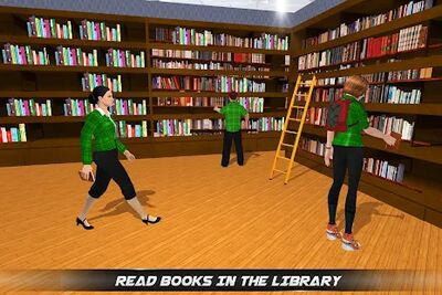Скачать взломанную High School Girl Simulator 3D [Много денег] MOD apk на Андроид