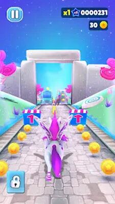 Скачать взломанную Пони Единорог Игра: Беги Игр [Много денег] MOD apk на Андроид