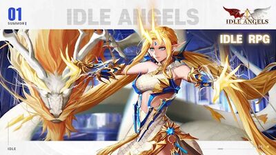 Скачать взломанную Idle Angels [Бесплатные покупки] MOD apk на Андроид