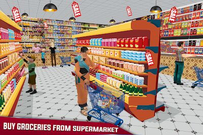 Скачать взломанную Бабушка Simulator: Бабушка жизни Приключения [Много денег] MOD apk на Андроид