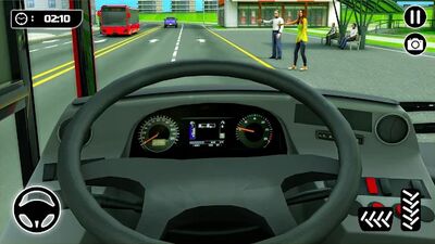 Скачать взломанную Автобус Вождение Cимулятор Игр [Много монет] MOD apk на Андроид