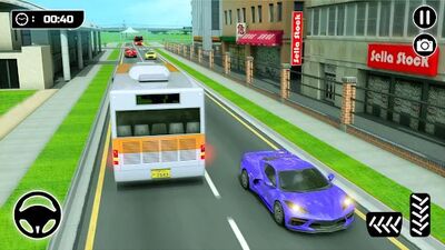 Скачать взломанную Автобус Вождение Cимулятор Игр [Много монет] MOD apk на Андроид
