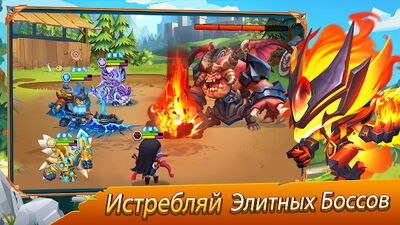 Скачать взломанную Taptap Heroes: Soul Origin [Бесплатные покупки] MOD apk на Андроид