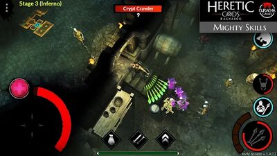 Скачать взломанную HERETIC GODS [Бесплатные покупки] MOD apk на Андроид