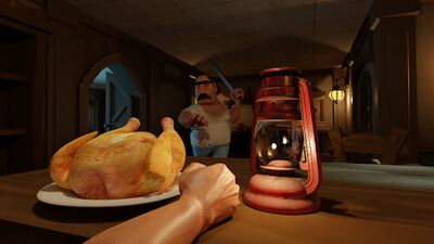 Скачать взломанную Виртуальная страшная игра соседей [Много денег] MOD apk на Андроид