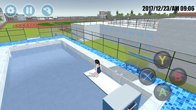 Скачать взломанную High School Simulator 2018 [Много денег] MOD apk на Андроид