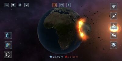 Скачать взломанную Solar Smash [Бесплатные покупки] MOD apk на Андроид
