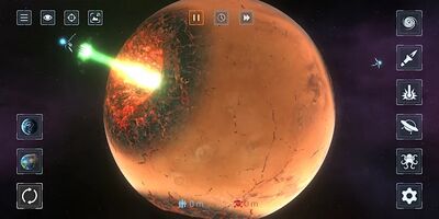 Скачать взломанную Solar Smash [Бесплатные покупки] MOD apk на Андроид