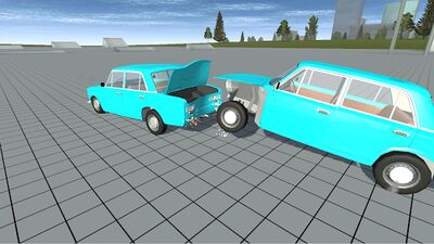 Скачать взломанную Simple Car Crash Physics Simulator Demo [Много денег] MOD apk на Андроид