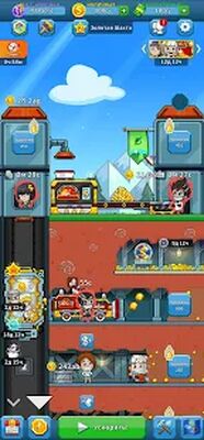 Скачать взломанную Ленивый магнат - Idle Miner [Мод меню] MOD apk на Андроид