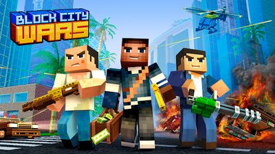 Скачать взломанную Block City Wars: Pixel Shooter with Battle Royale [Мод меню] MOD apk на Андроид