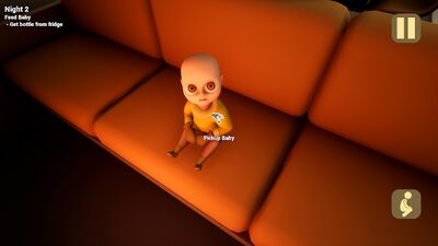 Скачать взломанную Младенчик в желтом [Бесплатные покупки] MOD apk на Андроид