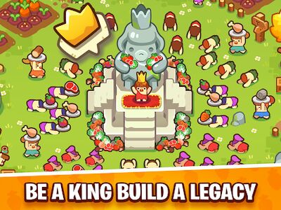 Скачать взломанную Me is King : Idle Stone Age Tycoon [Мод меню] MOD apk на Андроид