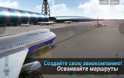 Скачать взломанную AIRLINE COMMANDER - Симулятор [Много денег] MOD apk на Андроид