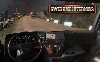 Скачать взломанную Euro Truck Driver [Много монет] MOD apk на Андроид