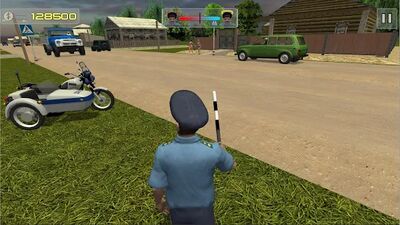 Скачать взломанную Симулятор русского гаишника 3D [Мод меню] MOD apk на Андроид