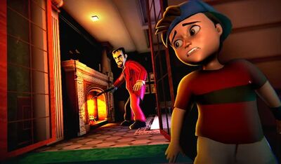 Скачать взломанную Scary Stranger 3D [Много денег] MOD apk на Андроид