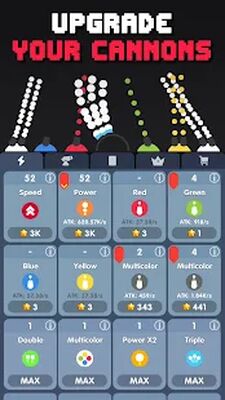 Скачать взломанную Idle Bubbles Cannon: Aim & Tap [Много денег] MOD apk на Андроид