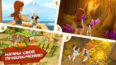 Скачать взломанную Family Farm Adventure [Много монет] MOD apk на Андроид