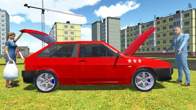 Скачать взломанную Русские Тачки Симулятор [Мод меню] MOD apk на Андроид