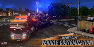 Скачать взломанную Truck Simulator USA - Evolution [Бесплатные покупки] MOD apk на Андроид