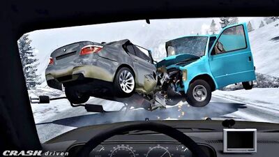 Скачать взломанную Crash Car Traffic Racing [Бесплатные покупки] MOD apk на Андроид