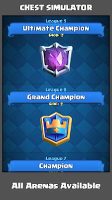 Скачать взломанную Chest Simulator for Clash Royale [Бесплатные покупки] MOD apk на Андроид