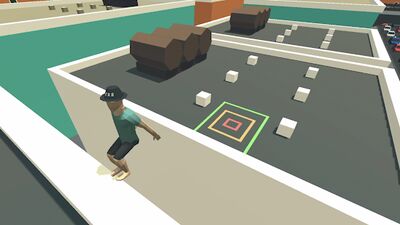 Скачать взломанную Flip Trickster - Parkour Simulator [Бесплатные покупки] MOD apk на Андроид