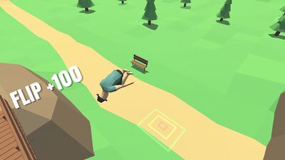 Скачать взломанную Flip Trickster - Parkour Simulator [Бесплатные покупки] MOD apk на Андроид