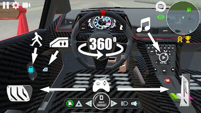Скачать взломанную Симулятор Автомобиля Veneno [Много монет] MOD apk на Андроид
