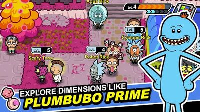 Скачать взломанную Pocket Mortys [Мод меню] MOD apk на Андроид