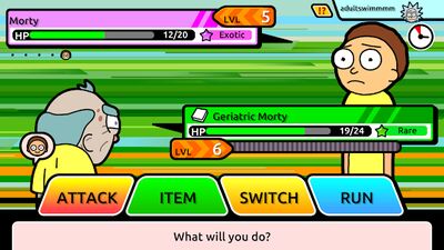 Скачать взломанную Pocket Mortys [Мод меню] MOD apk на Андроид