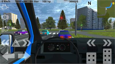 Скачать взломанную Russian Light Truck Simulator [Мод меню] MOD apk на Андроид