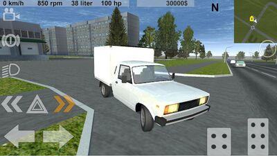 Скачать взломанную Russian Light Truck Simulator [Мод меню] MOD apk на Андроид