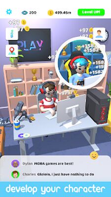 Скачать взломанную Idle Streamer! [Много денег] MOD apk на Андроид