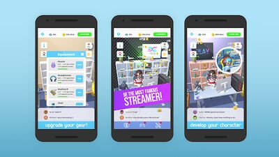 Скачать взломанную Idle Streamer! [Много денег] MOD apk на Андроид