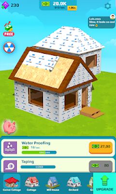 Скачать взломанную Idle Home Makeover [Много денег] MOD apk на Андроид