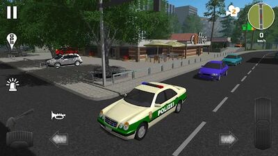Скачать взломанную Police Patrol Simulator [Много монет] MOD apk на Андроид