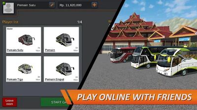 Скачать взломанную Bus Simulator Indonesia [Много монет] MOD apk на Андроид