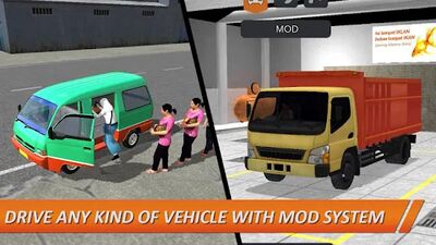 Скачать взломанную Bus Simulator Indonesia [Много монет] MOD apk на Андроид