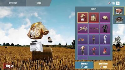 Скачать взломанную Crate Simulator for PUBGM [Много монет] MOD apk на Андроид