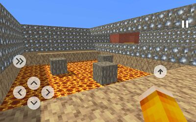 Скачать взломанную Blocky Parkour 3D [Бесплатные покупки] MOD apk на Андроид