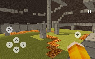 Скачать взломанную Blocky Parkour 3D [Бесплатные покупки] MOD apk на Андроид